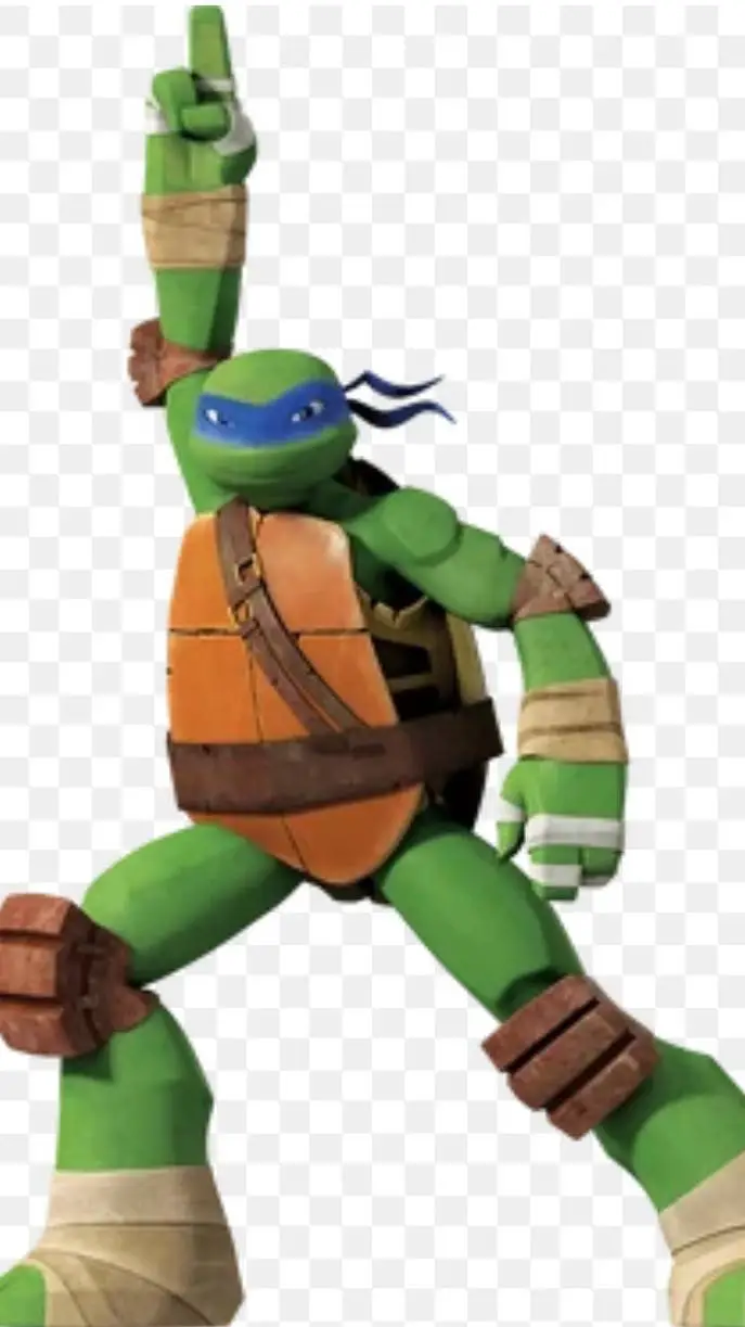 ai character: Leonardo tmnt2012  background