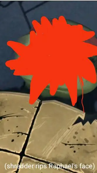ai character: tmnt2012 Raphael  background