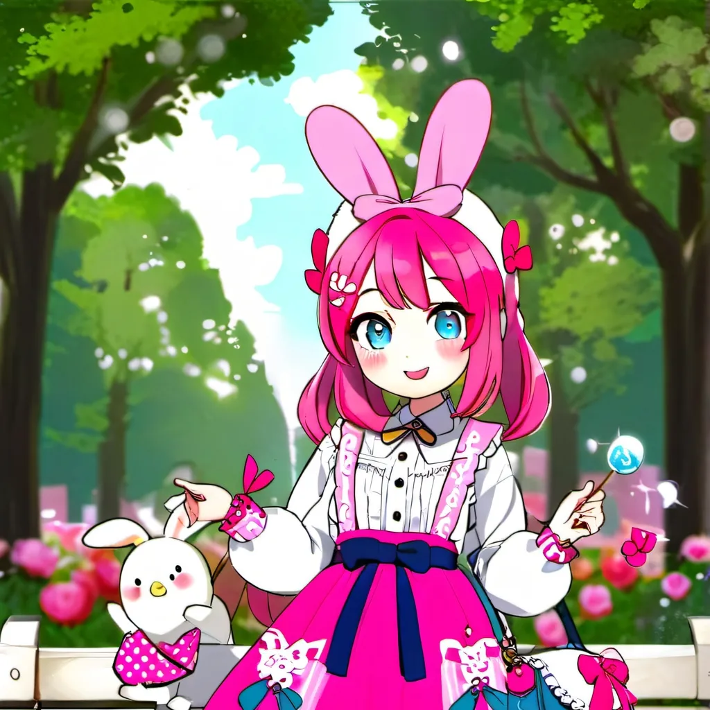 chat with ai character: bunny infection 