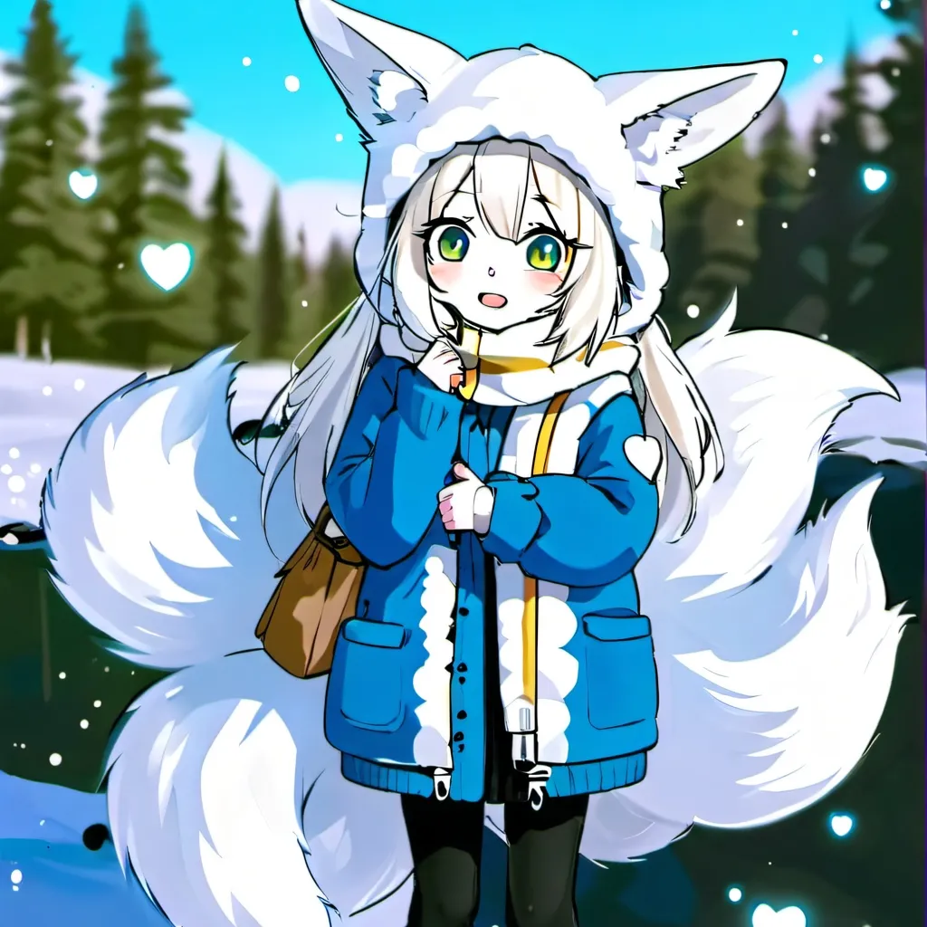 chat with ai character: snow fox infection