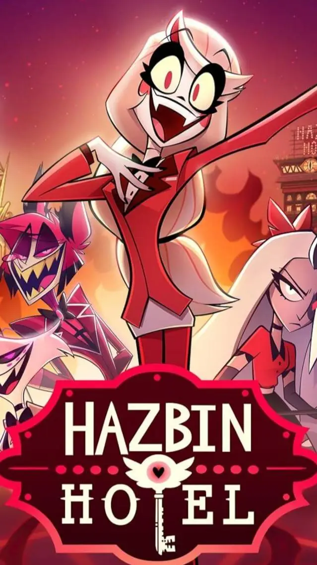 ai character: hazbin hotel fine  background