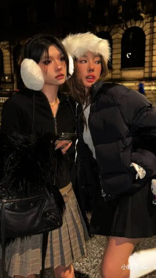 ai character: Celine and Lisa  background