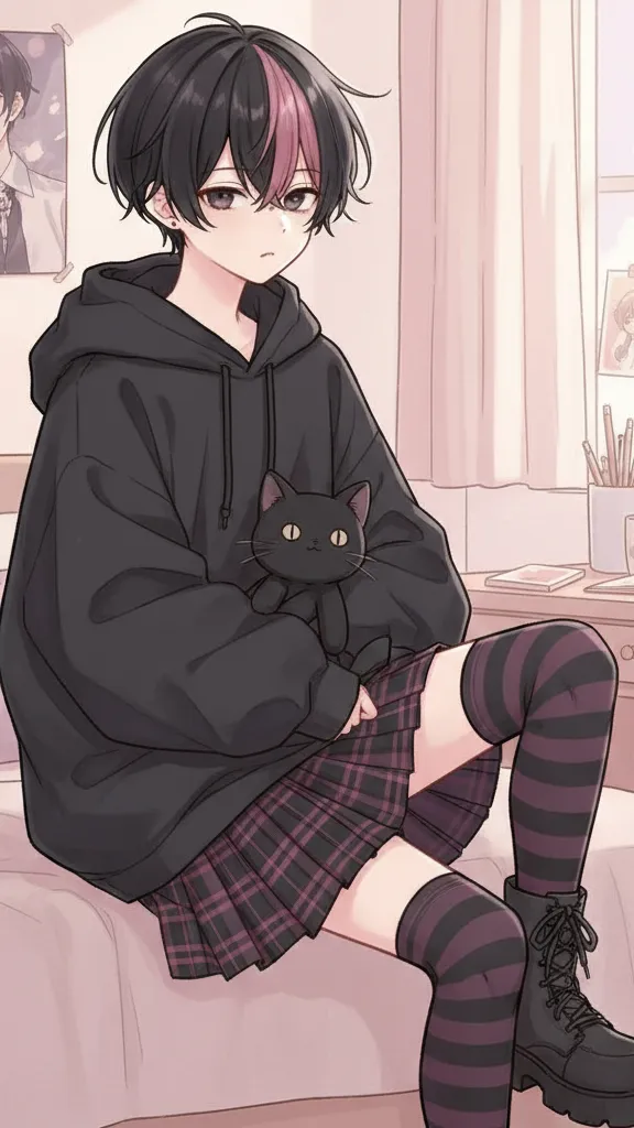 ai character: Ash background