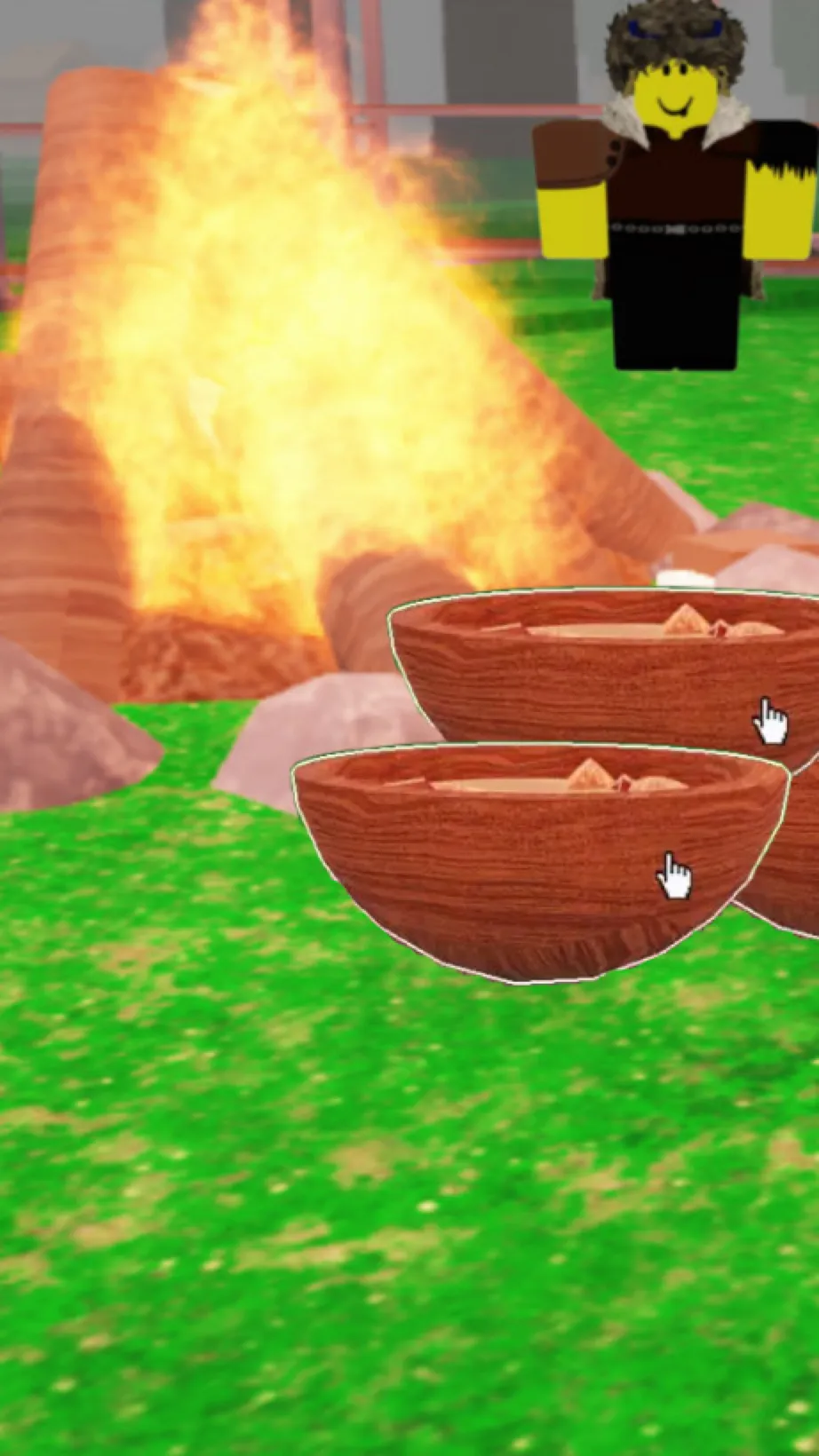 ai character: 99 nights in the 2 background