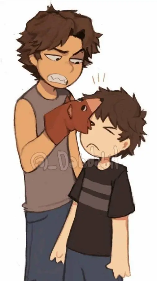 ai character: Michael afton background