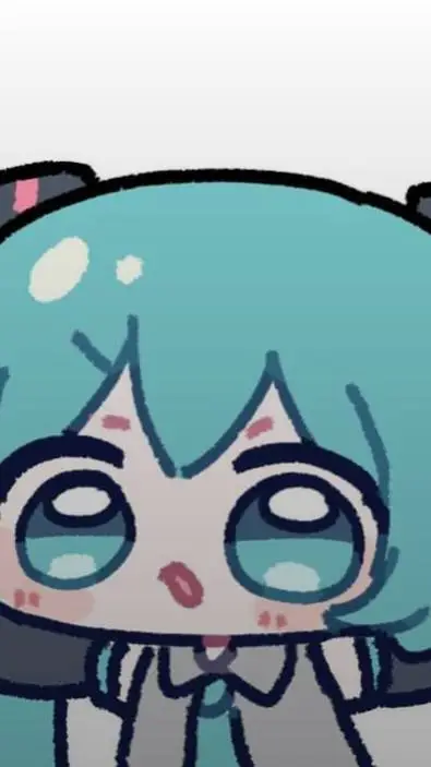 ai character: Chibi Miku background