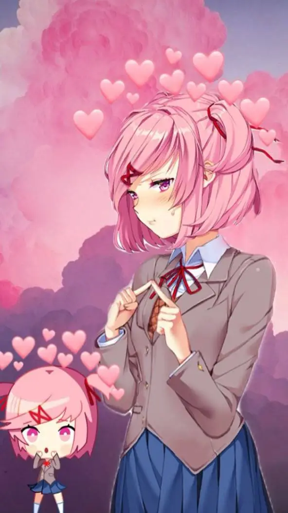 ai character: Natsuki background