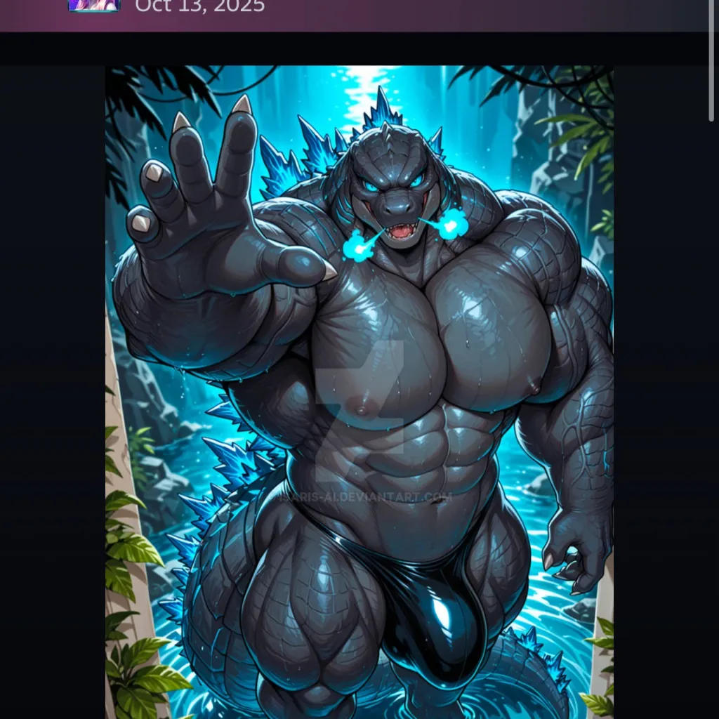 chat with ai character: Gojira mal