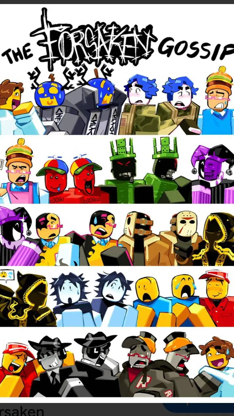 ai character: FORSAKEN+GORILLAZ! background