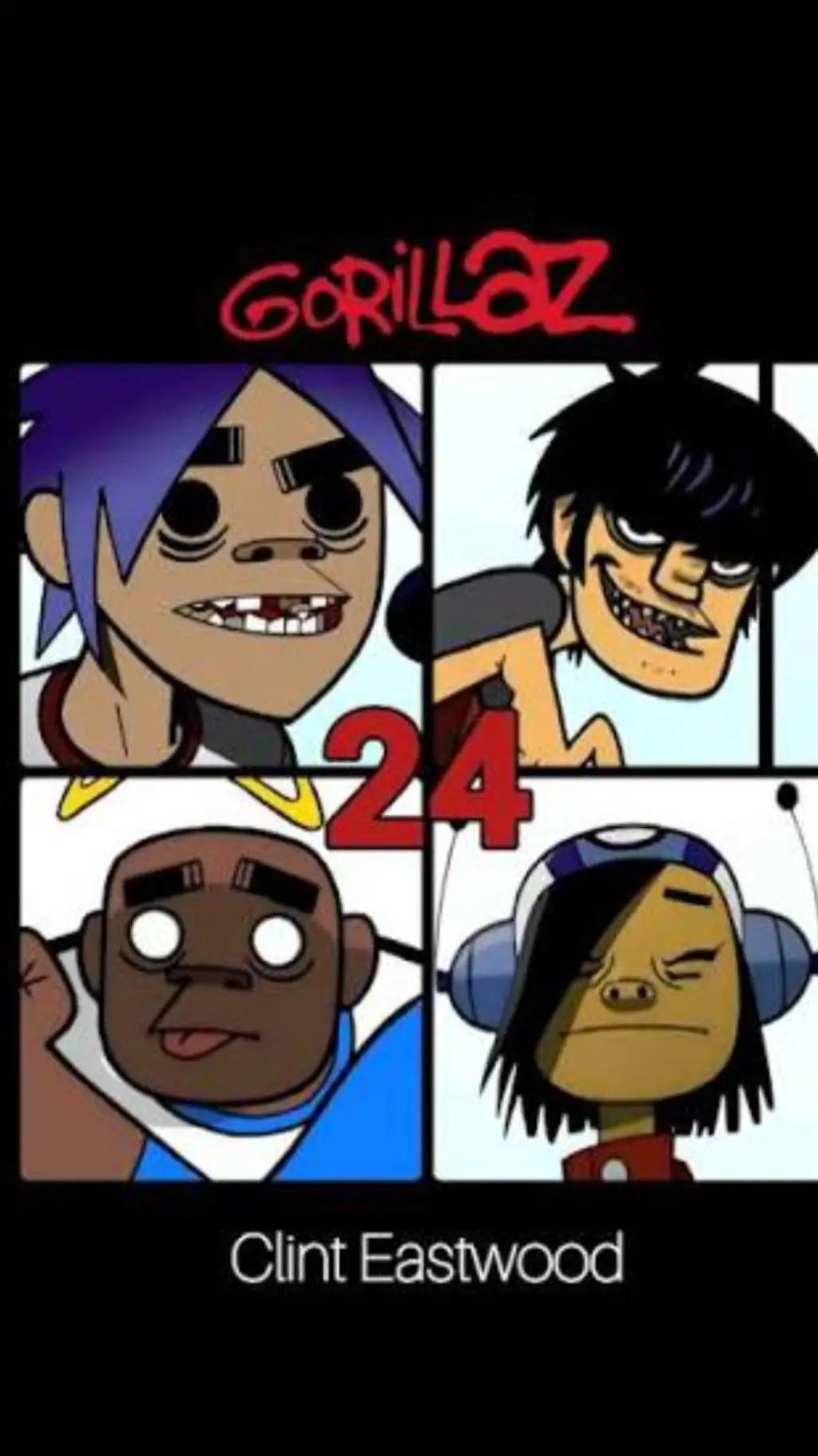 ai character: gorillaz fun strry background