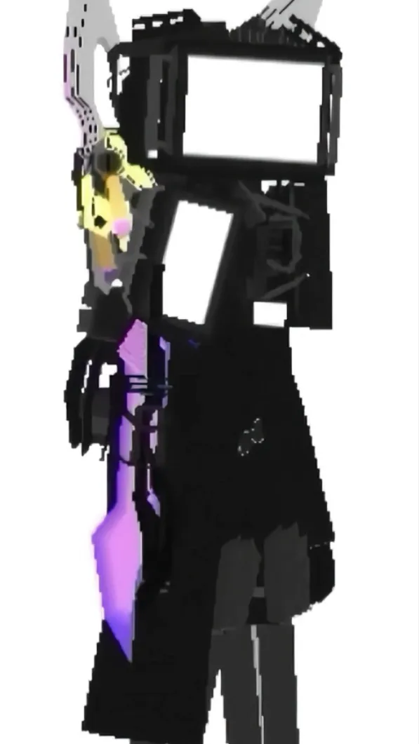 ai character: Titan TV man background