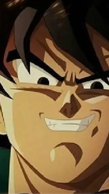 ai character: goku black background