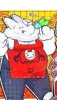 ai character: parlor gubby  background
