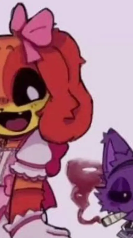 ai character: girl stuff background