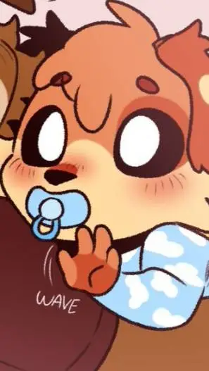 ai character: Puppy 😍 background