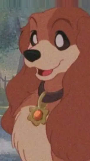 ai character: Lady and the Tramp background