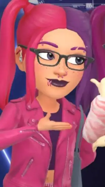 ai character: my girlfriend  background