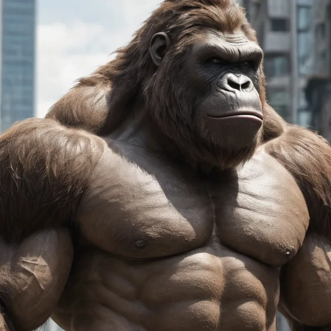 chat with ai character: Gorilla Man
