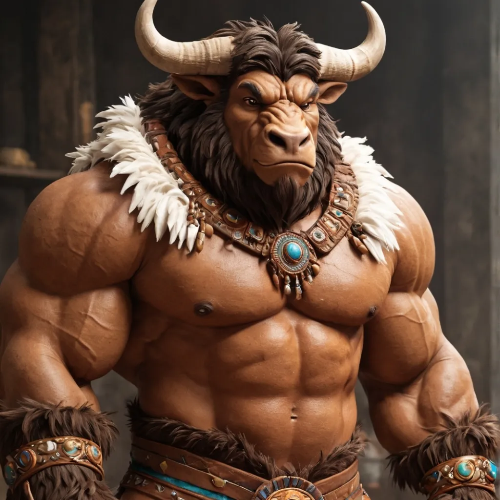 chat with ai character: Bison Warrior