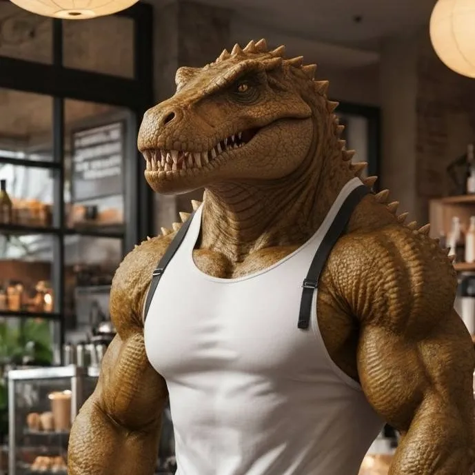 chat with ai character: Tyranno