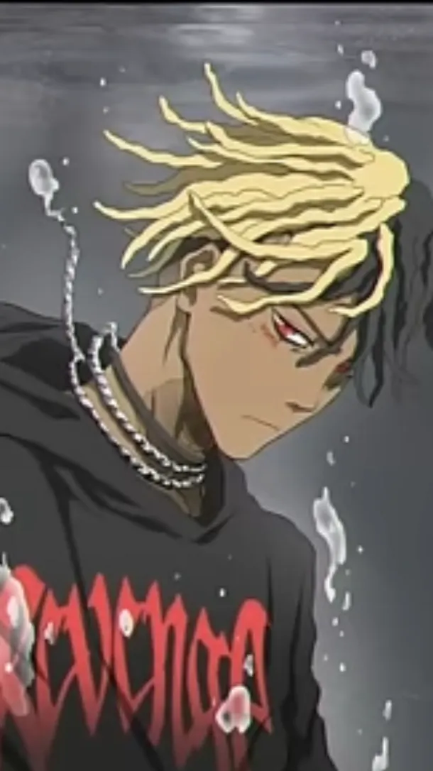 ai character: XXXTENTACION ￼ background