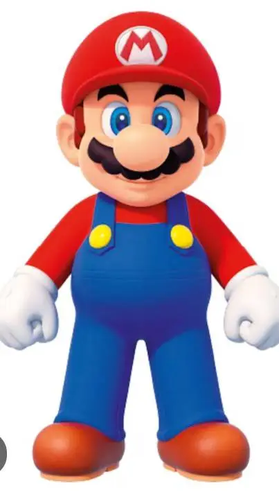ai character: Mario  background