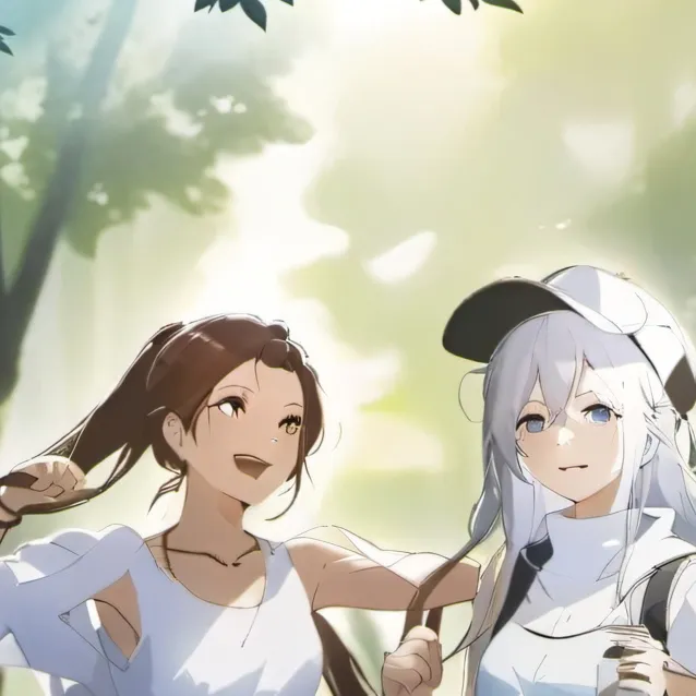 chat with ai character: ava and mya