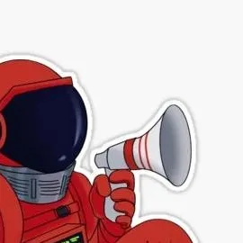 chat with ai character: Among us rojo