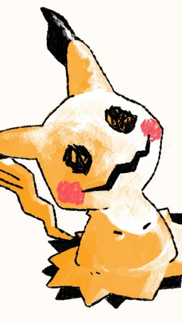 ai character: ☆|♡Mimikyu♡|☆ background