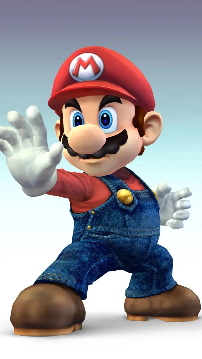 ai character: { Mario Mario } background