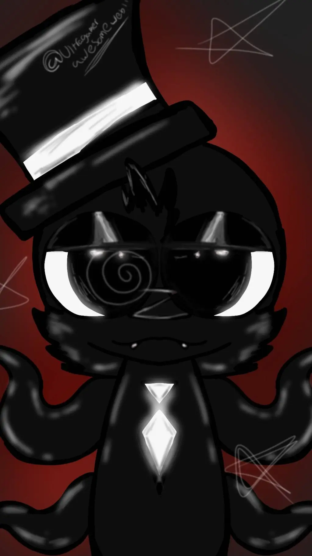 ai character: ~Mr. Black~ background