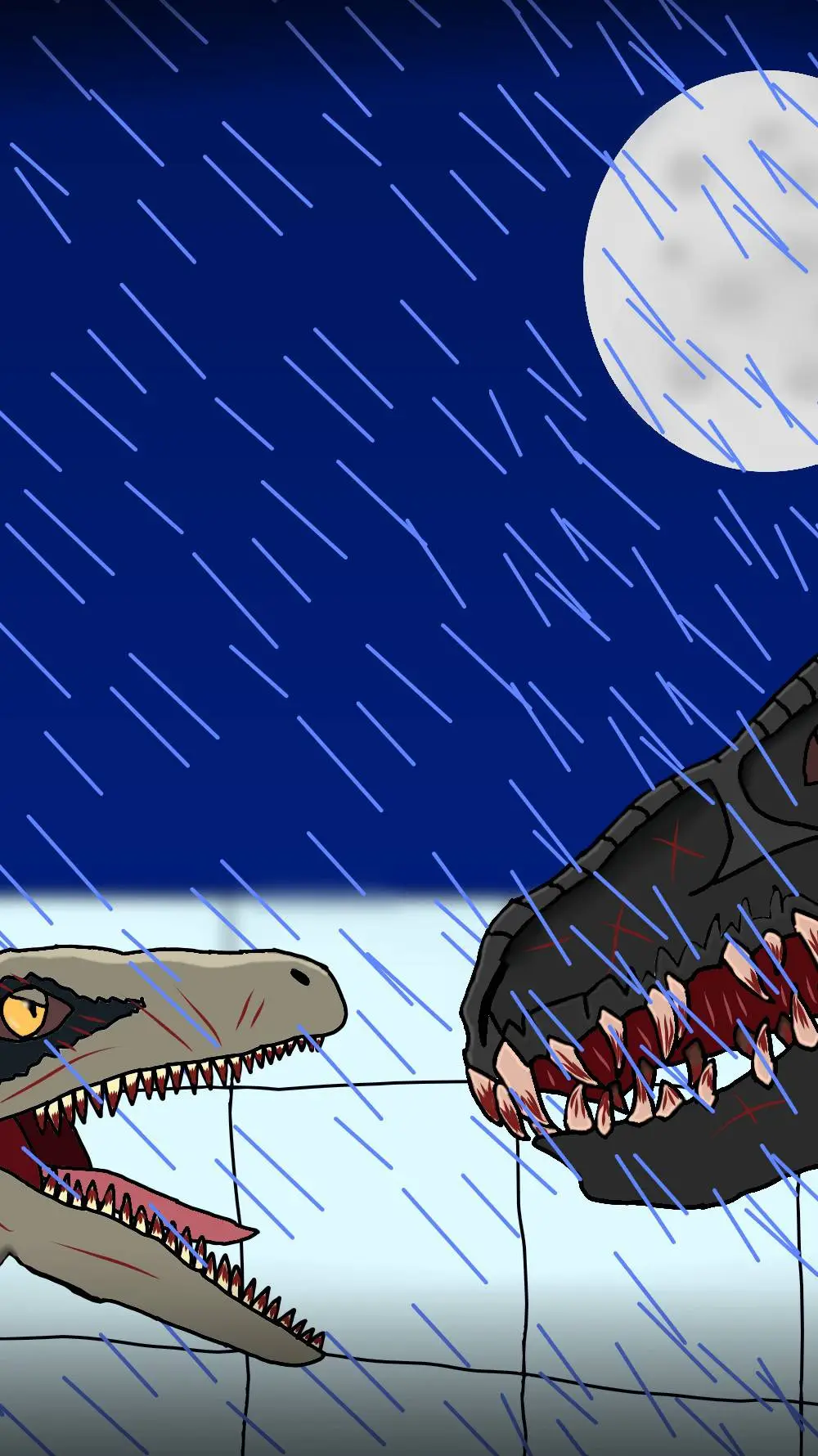 ai character: JW Caído 🦖 background