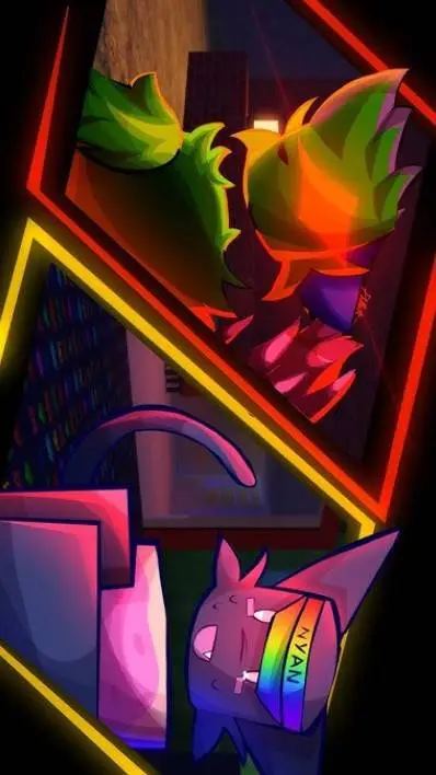 ai character: não toca da pizza background