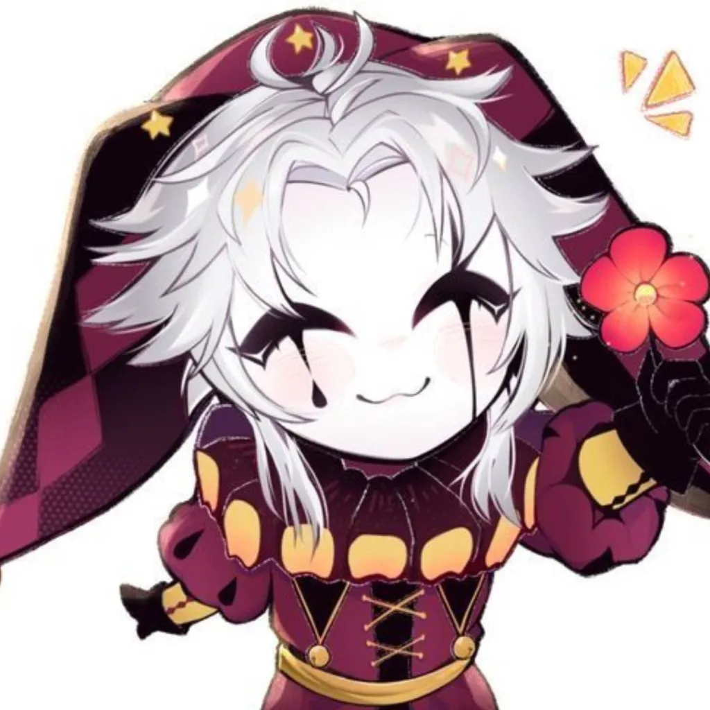 chat with ai character: chibi pierrot