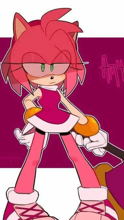 ai character: Amy Rose background