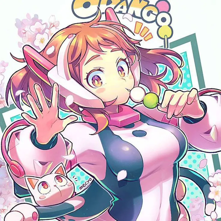 chat with ai character: Uraraka Ochako 