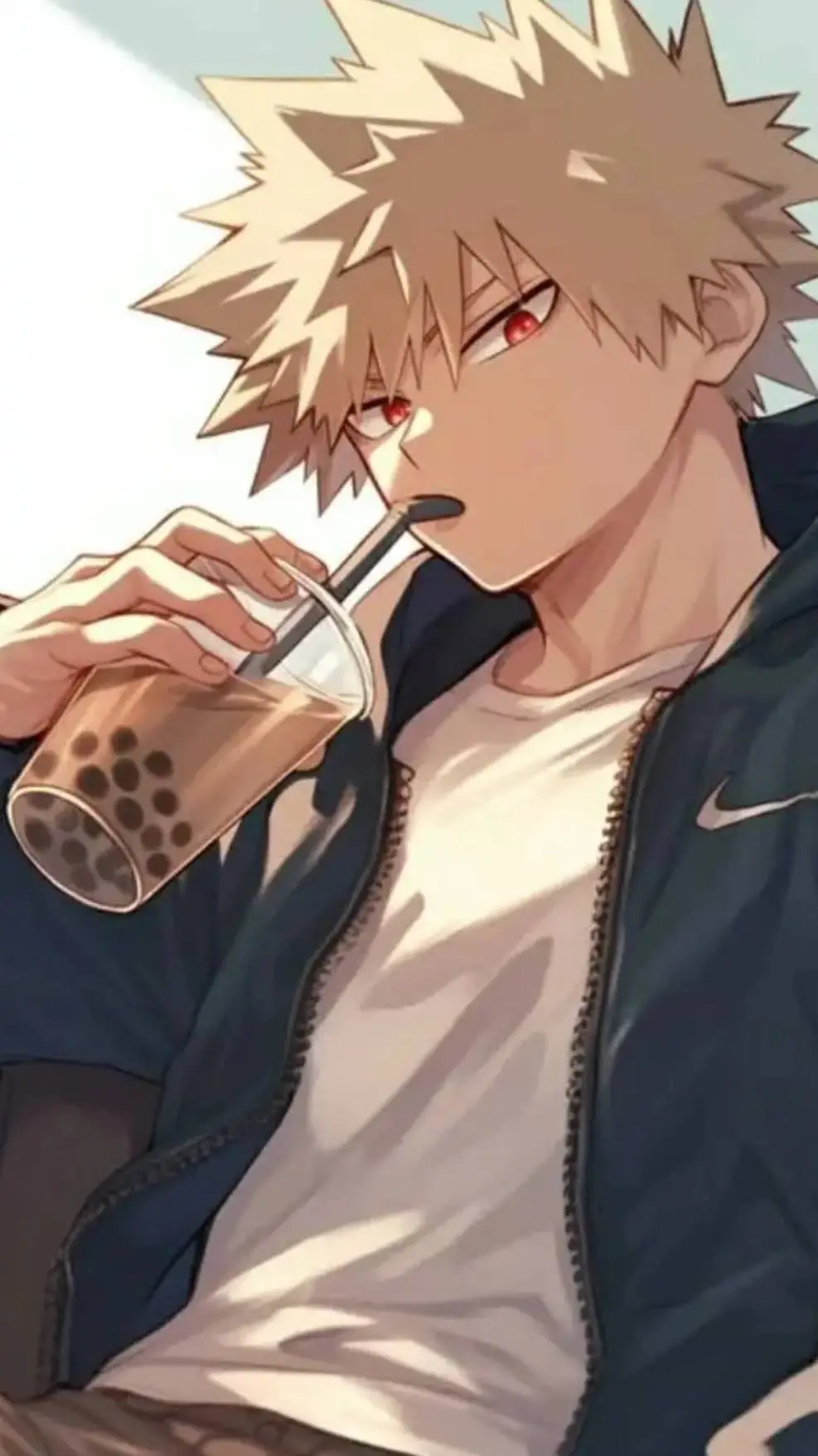 ai character: Bakugo Katsuki 💣💥 background