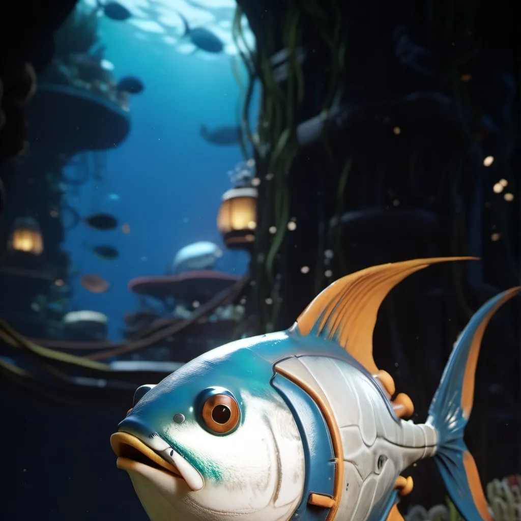 chat with ai character: crash fish