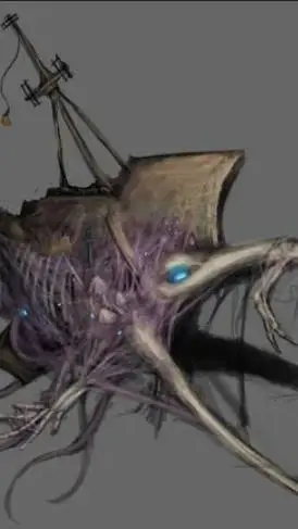 ai character: bake kujira  background