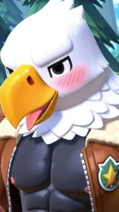ai character: Mr eagle background