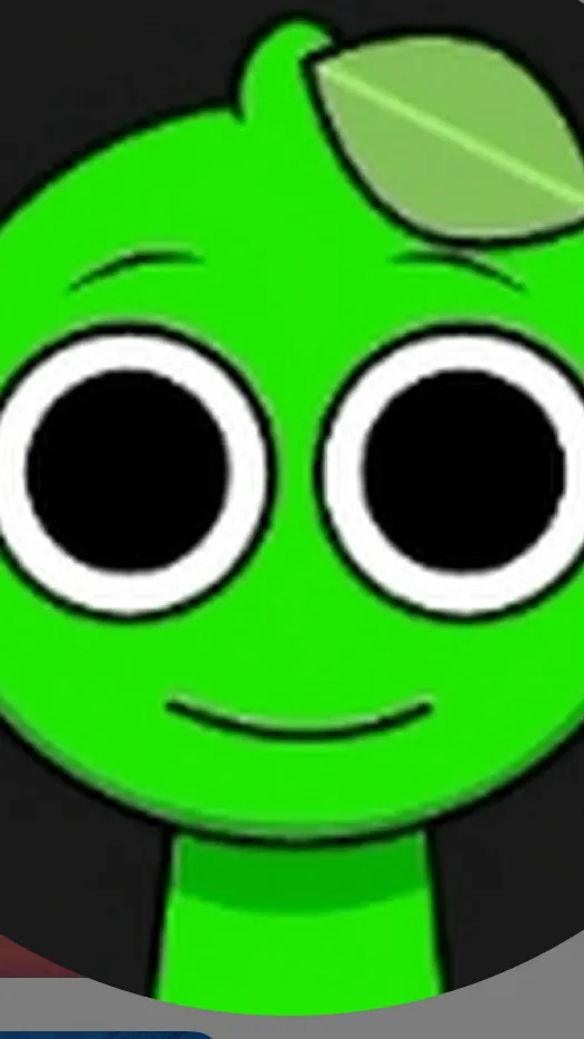 ai character: Lime background