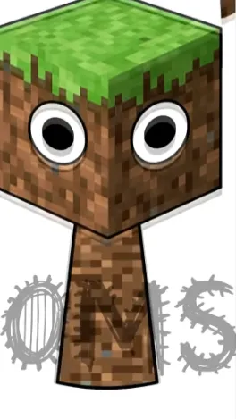 ai character: Minecraft background