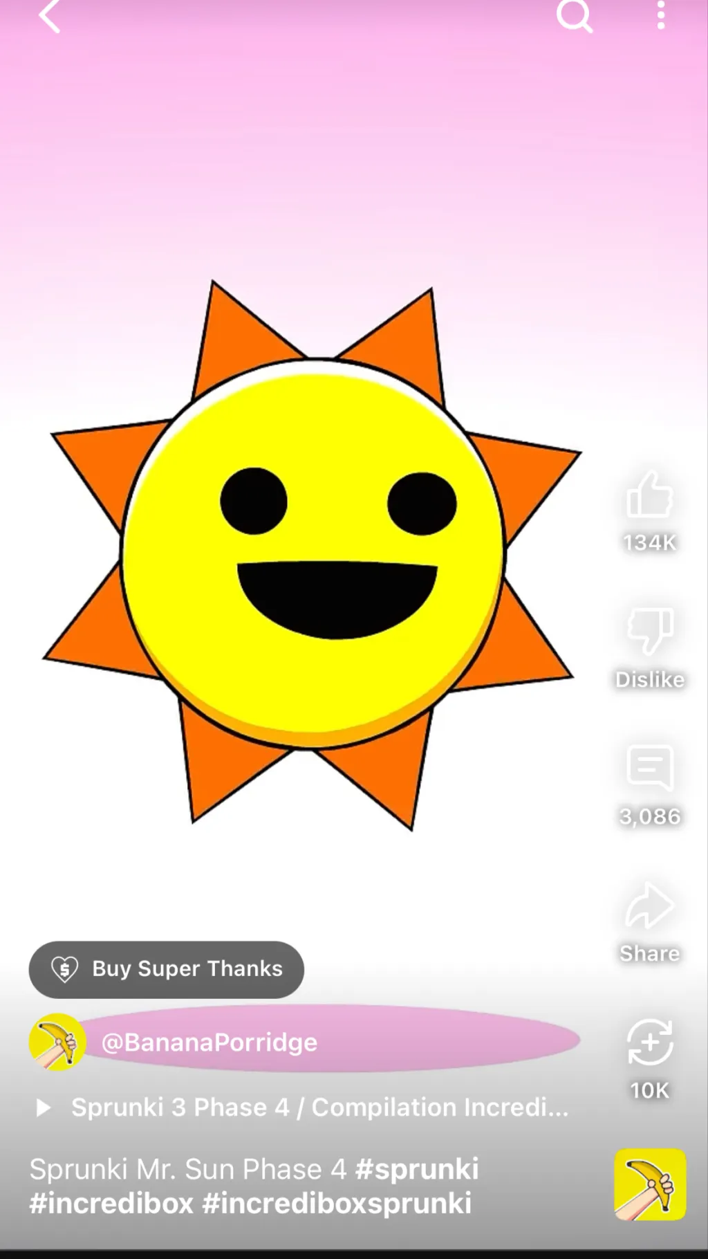 ai character: Mr. Sun ￼ background