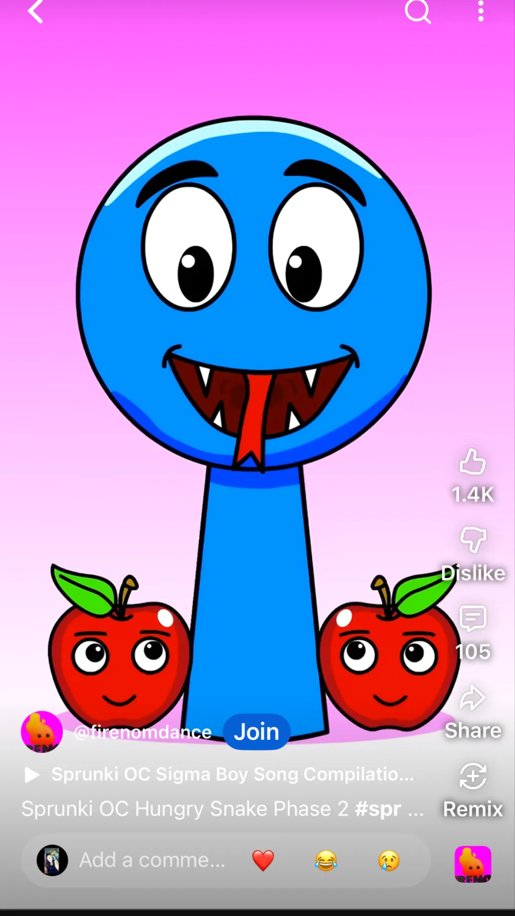 Talkie AI - Chat with Hungry snake￼