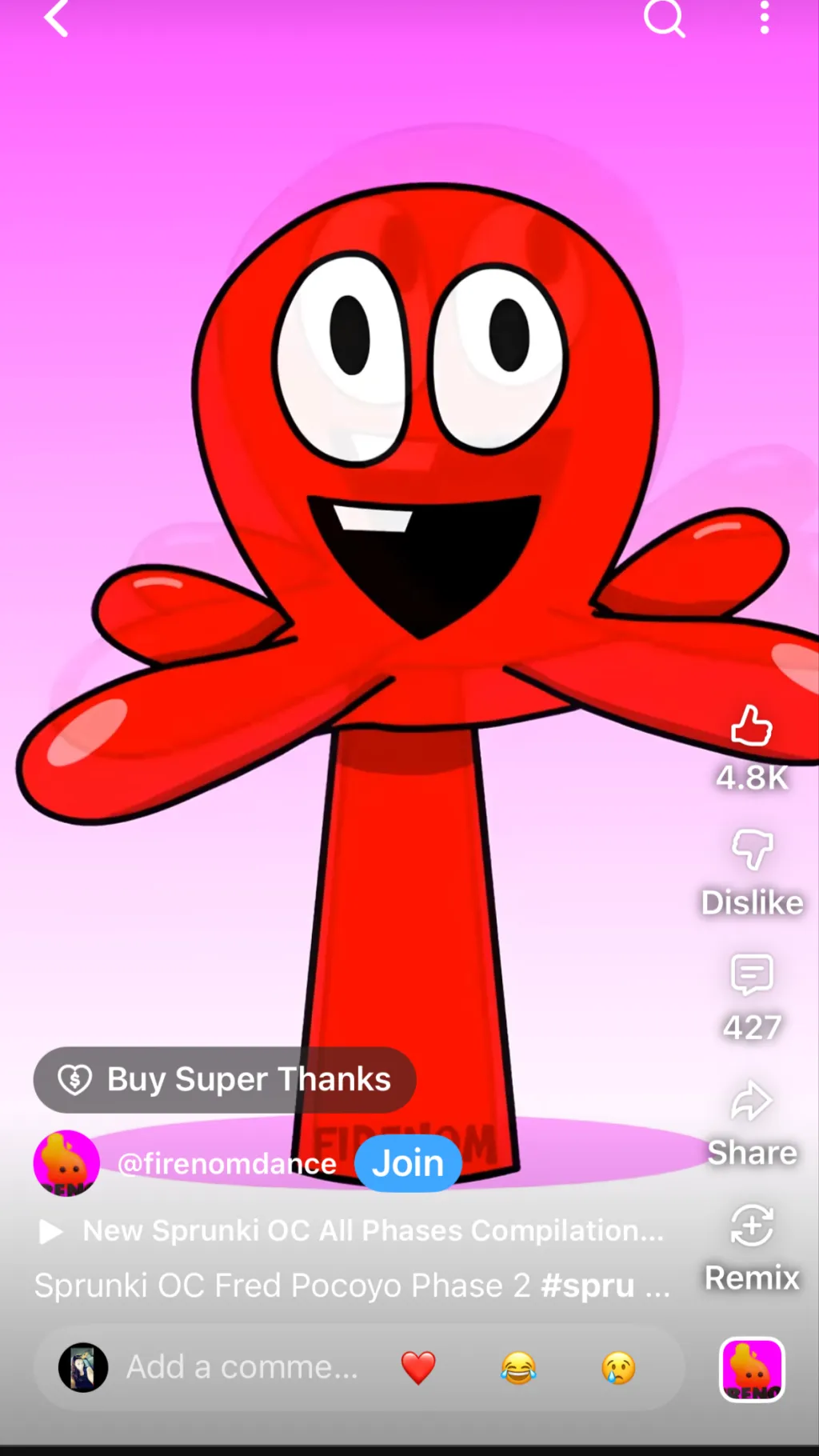 ai character: Fred ￼ background