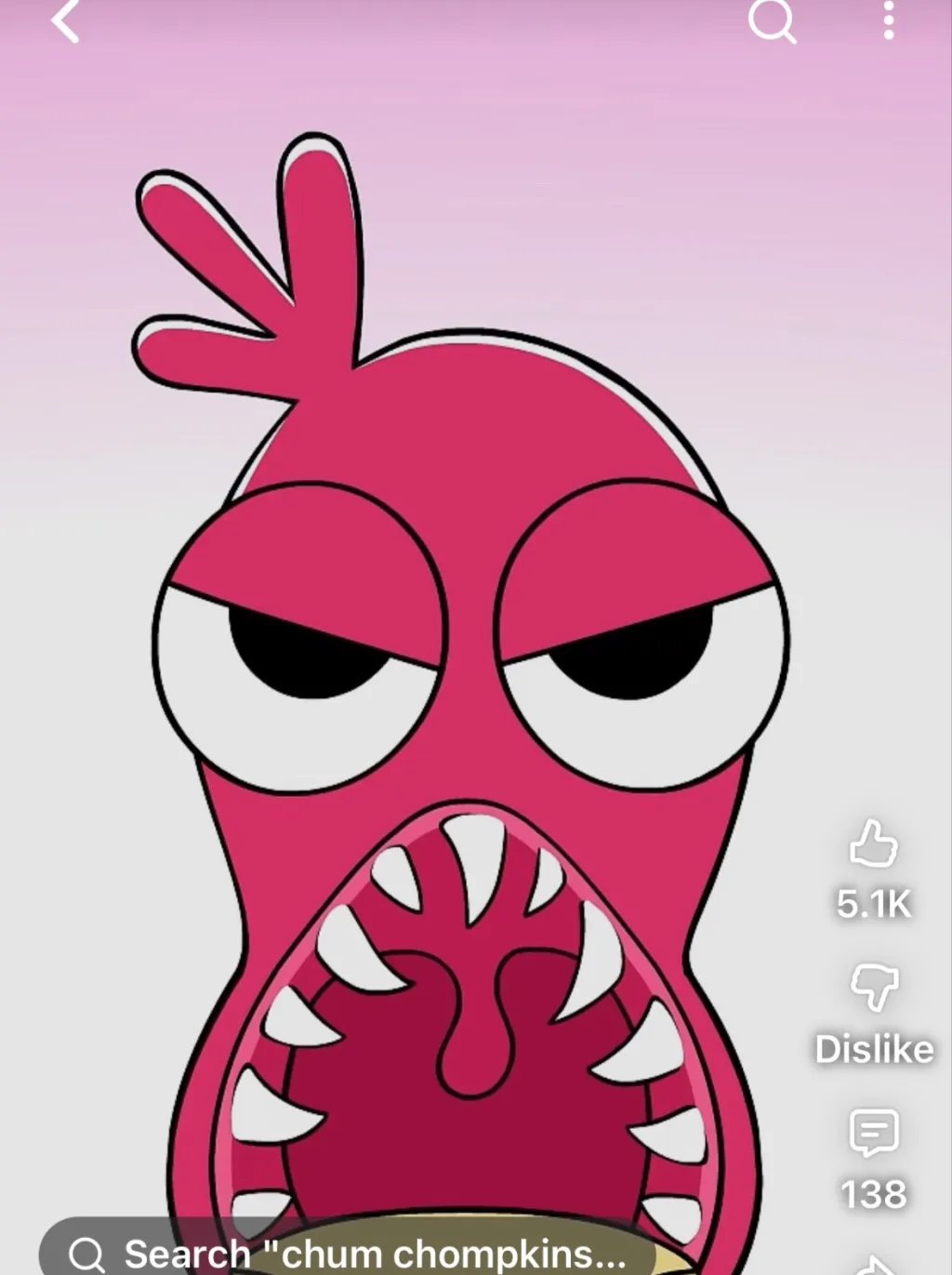 chat with ai character: Evil chum ￼