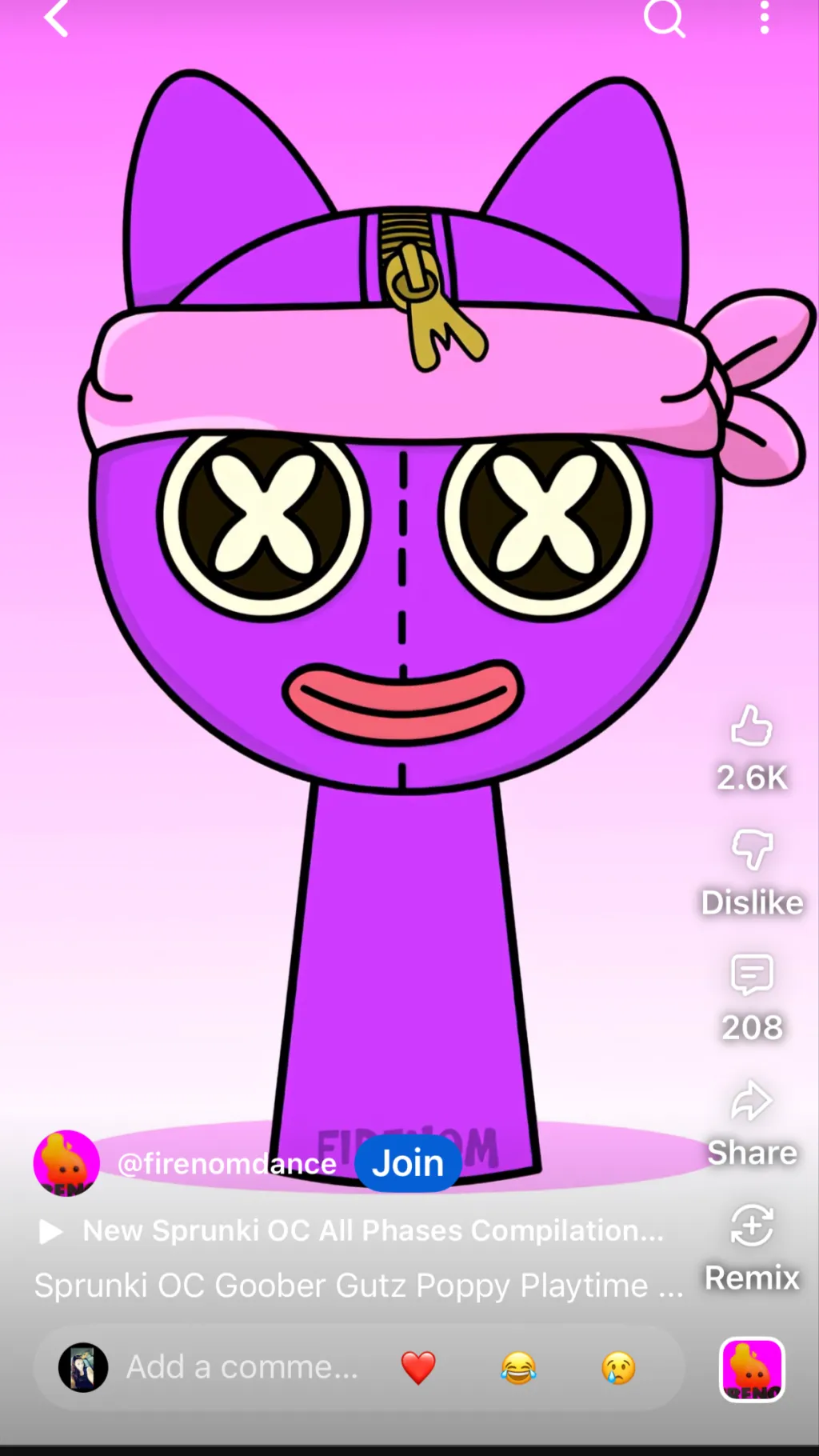 ai character: Goober gutz￼ background