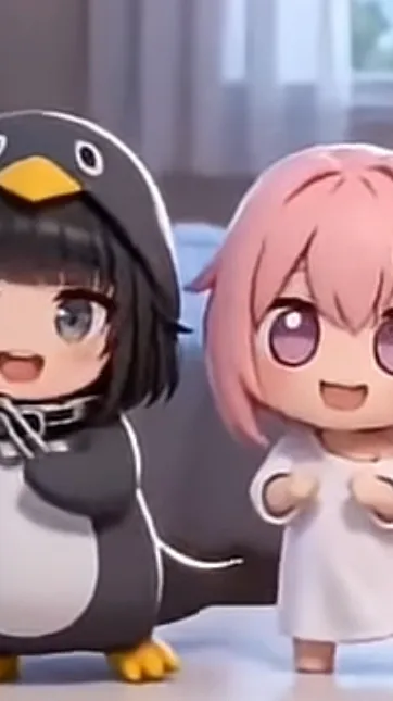 ai character: Little friends background