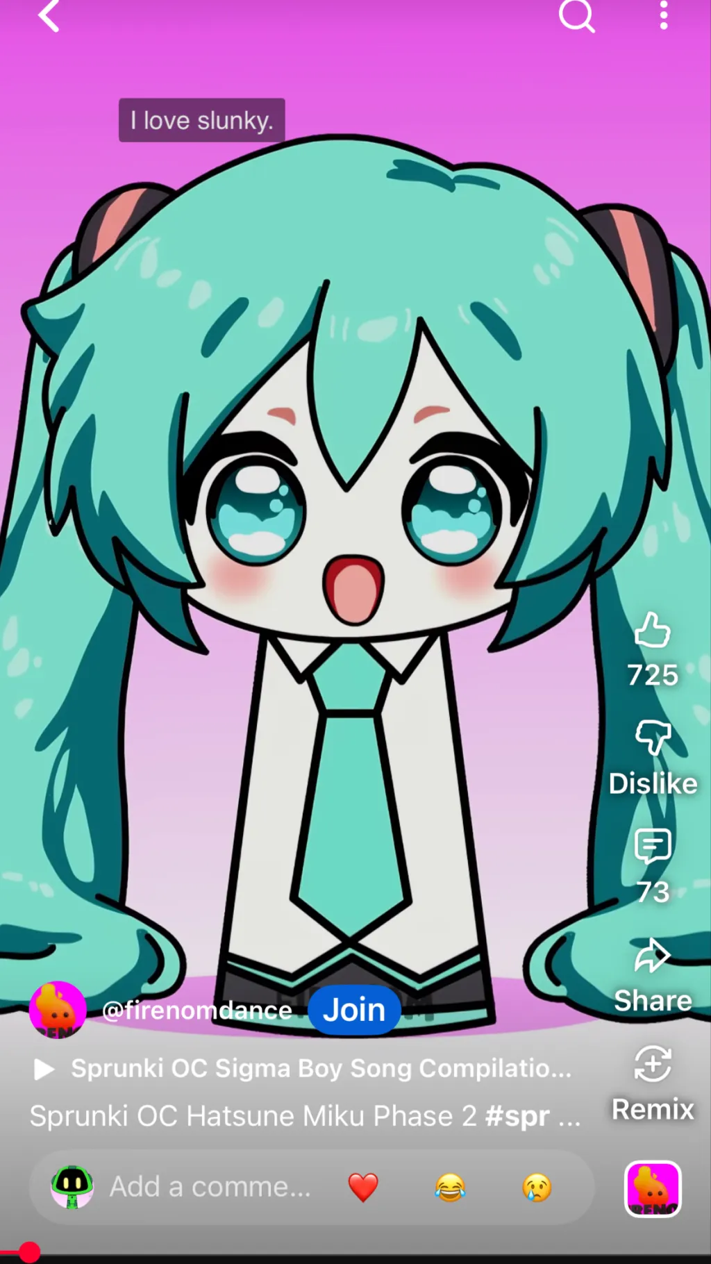 ai character: Miku background