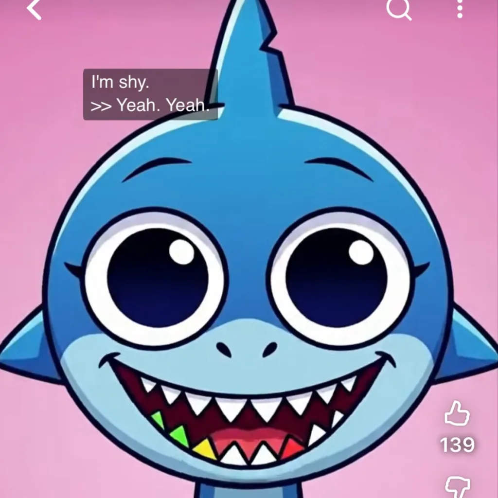 chat with ai character: Shark guy